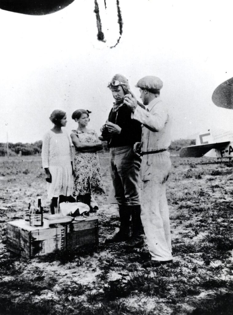 Léon Antoine et Joseph Jacquinot (à droite) chef mécanicien Amérique Sud à partir de 1927