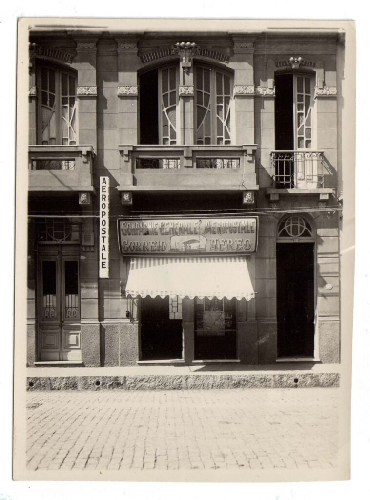 Brésil 1928, agence commerciale de la Compagnie Générale Aérpostale - Correio Aereo