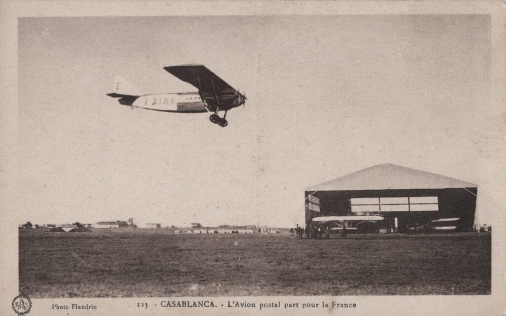 Compagnie générale Aéropostale Laté 15 N° 505 F-AIAI Casablanca carte postale, photo Flandrin